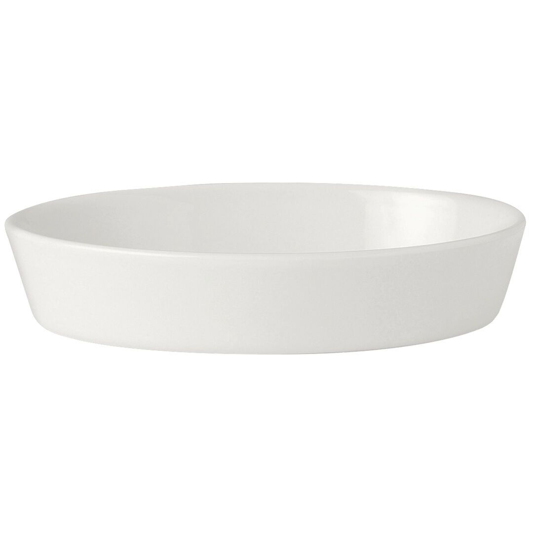 Utopia | Tableware | Simplicity White Oval Sole Dish 30 x 19cm (11 3/4 x 7 1/2") | Bespoke77