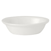 Utopia | Tableware | Simplicity White Lipped Oval Baker 16cm (6 1/4") | Bespoke77