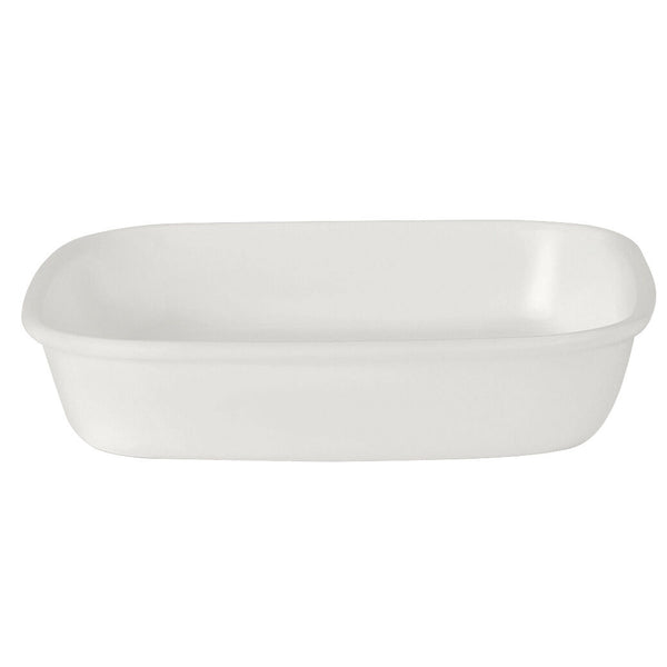 Utopia | Tableware | Simplicity White Square Roaster 25.5cm (10") | Bespoke77