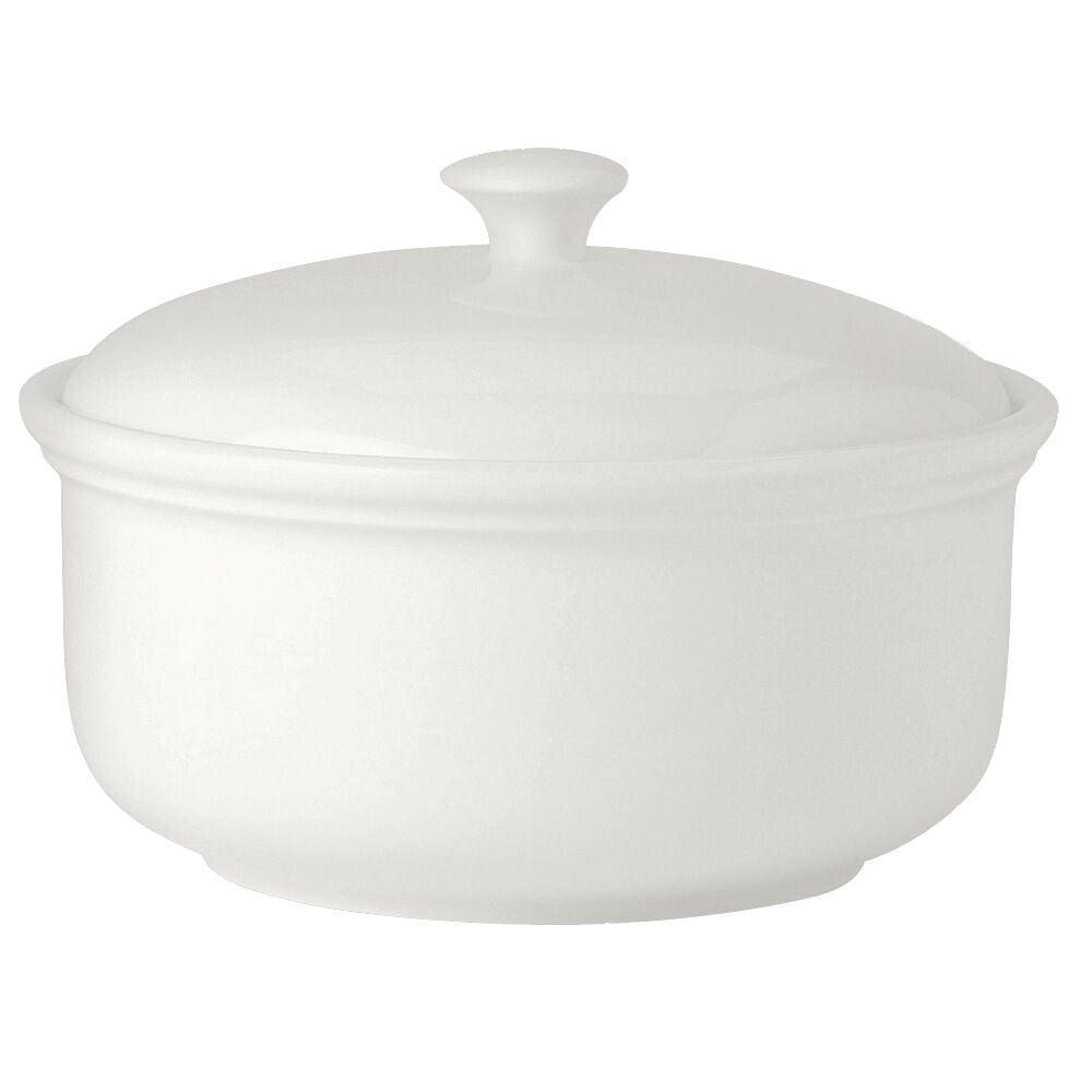 Utopia | Tableware | Simplicity White Casserole 200cl (70 1/2oz) | Bespoke77