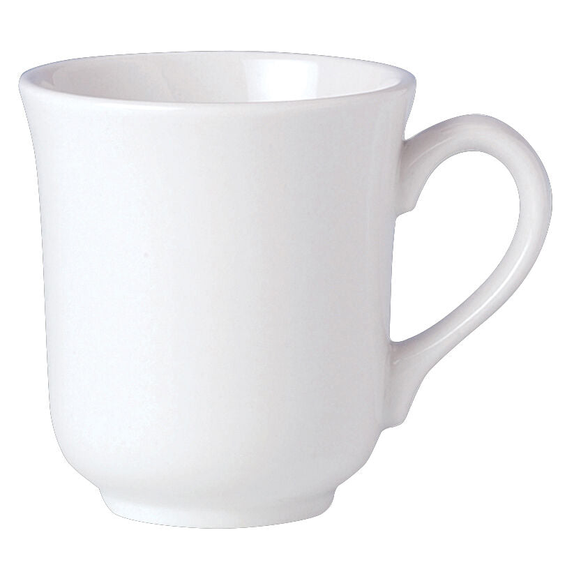 Utopia | Tableware | Simplicity White Club Mug 24.25cl (8 1/2oz) | Bespoke77