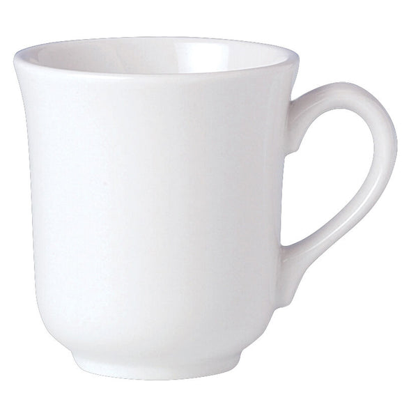 Utopia | Tableware | Simplicity White Club Mug 24.25cl (8 1/2oz) | Bespoke77