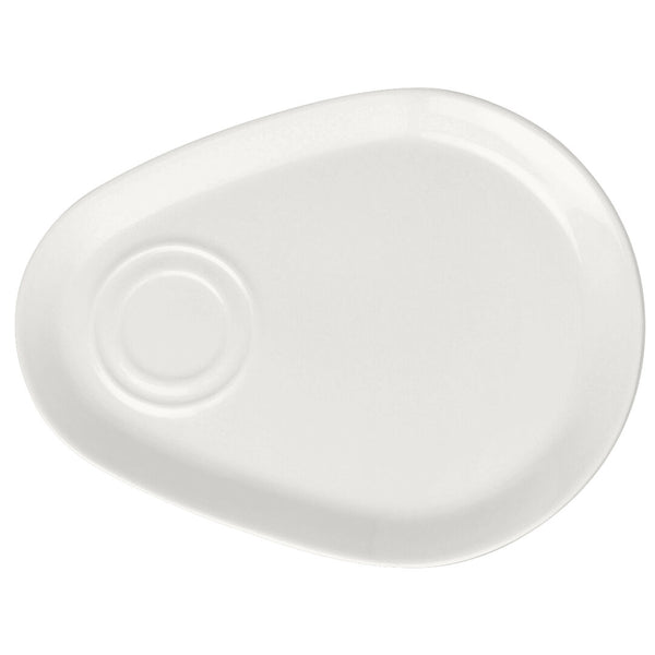 Utopia | Tableware | Simplicity White Combi Tray 25.5cm (10") | Bespoke77