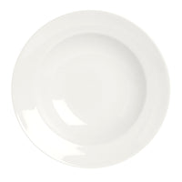 Utopia | Tableware | Simplicity White Harmony Soup Plate 24cm 98.25cl (9 1/2" 34 3/5oz) | Bespoke77