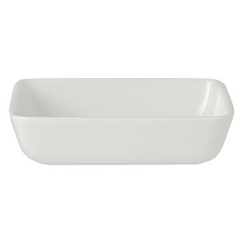 Utopia | Tableware | Simplicity White Rectangular Tray 16.5 x 12.3cm 50cl (6 1/2 x 4 7/8" 17 1/2oz) | Bespoke77
