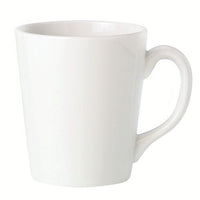 Utopia | Tableware | Simplicity White Coffeehouse Mug 34cl (12oz) | Bespoke77