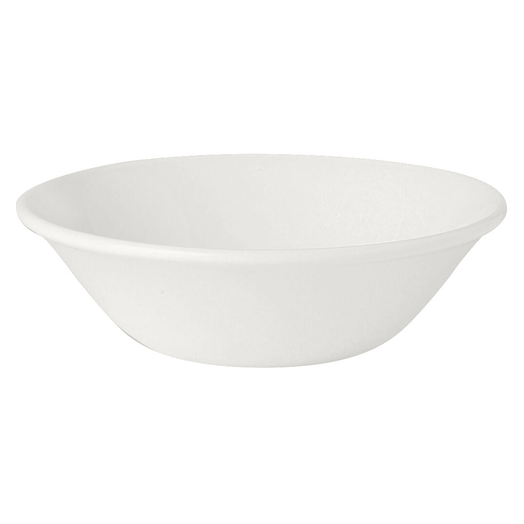 Utopia | Tableware | Simplicity White Oatmeal Bowl 14cm 31.25cl (5 1/2" 11oz) | Bespoke77