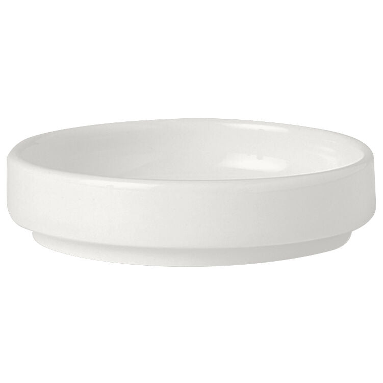 Utopia | Tableware | Simplicity White Round Stacking Tray 10.25cm (4") | Bespoke77