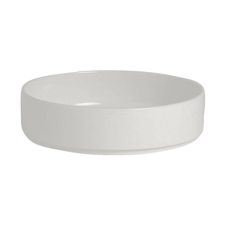 Utopia | Tableware | Simplicity White Round Stacking Tray 7.5cm 7.67cl (3" 2 7/10oz) | Bespoke77
