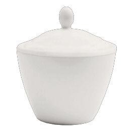 Utopia | Tableware | Simplicity White Harmony Sugar Lid For 0836 | Bespoke77
