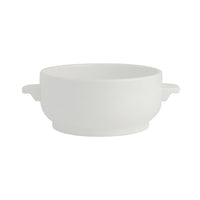 Utopia | Tableware | Simplicity White Casserole Bowl Base 42.5cl (15oz) | Bespoke77