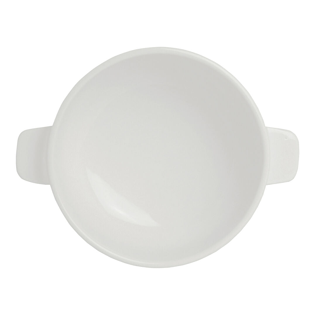 Utopia | Tableware | Simplicity White Casserole Bowl Base 42.5cl (15oz) | Bespoke77