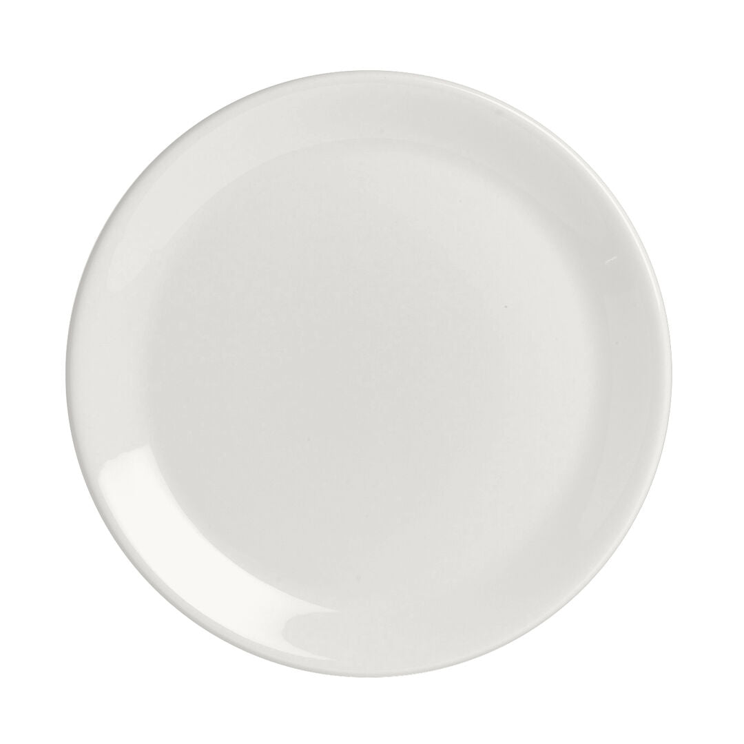 Utopia | Tableware | Taste White Coupe Plate 28cm (11") | Bespoke77