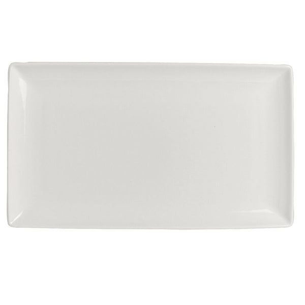 Utopia | Tableware | Taste White Rectangle Three 32 x 19cm (12 1/2 x 7 1/2") | Bespoke77