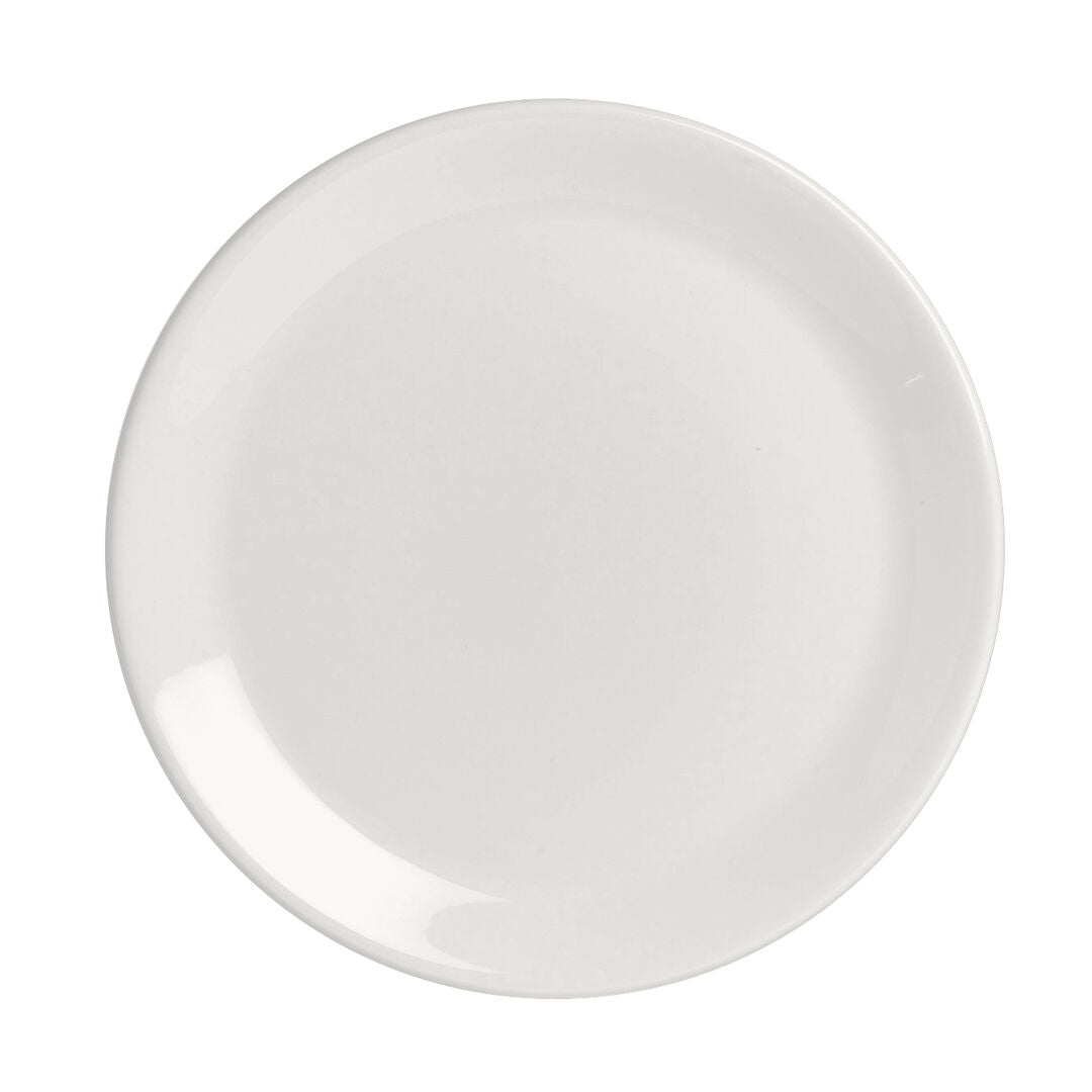 Utopia | Tableware | Taste White Coupe Plate 30cm (11 3/4") | Bespoke77