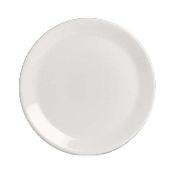 Utopia | Tableware | Taste White Coupe Plate 20.25cm (8") | Bespoke77