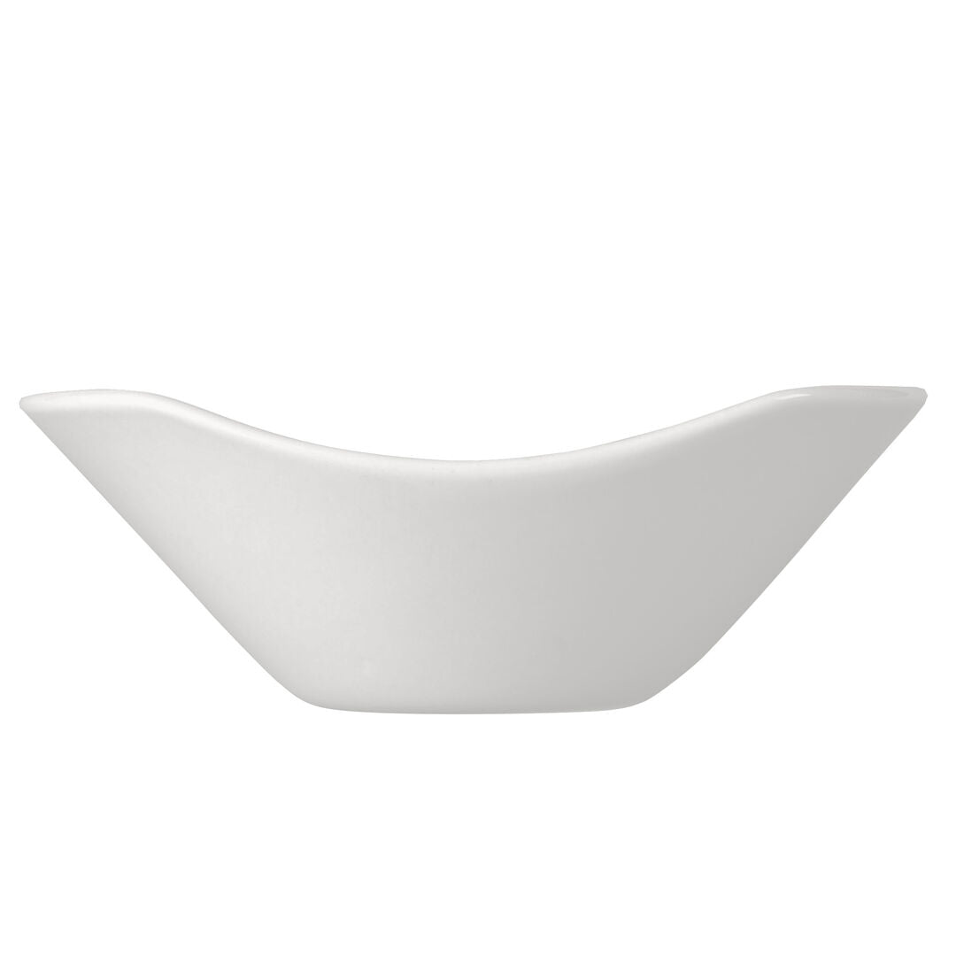 Utopia | Tableware | Taste White Scoop Bowl 16.5cm 26.75cl (6 1/2" 9 2/5oz) | Bespoke77