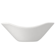 Utopia | Tableware | Taste White Scoop Bowl 16.5cm 26.75cl (6 1/2" 9 2/5oz) | Bespoke77