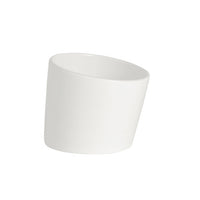 Utopia | Tableware | Taste White Pot Tilt 7.5 x 9cm (3 x 3 1/2") | Bespoke77