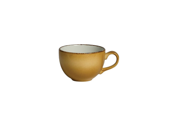 Utopia | Tableware | Terramesa Mustard Low Cup 22.75cl (8oz) | Bespoke77