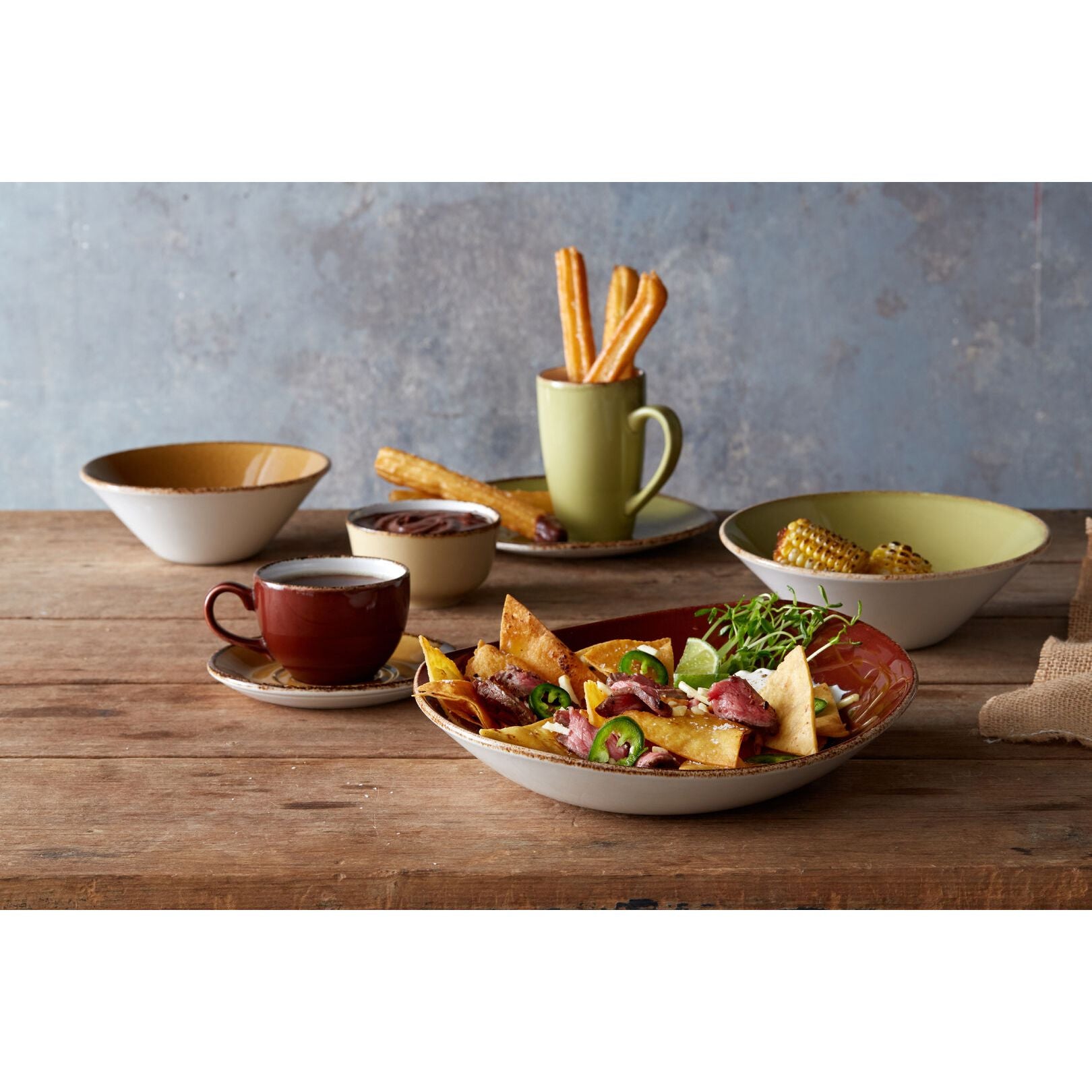 Utopia | Tableware | Terramesa Mustard Low Cup 22.75cl (8oz) | Bespoke77