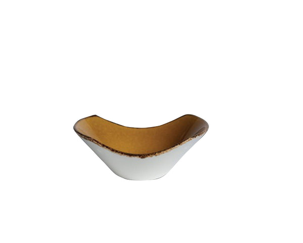 Utopia | Tableware | Terramesa Mustard Scoop Bowl 16.5cm 26.75cl (6 1/2" 9 2/5oz) | Bespoke77