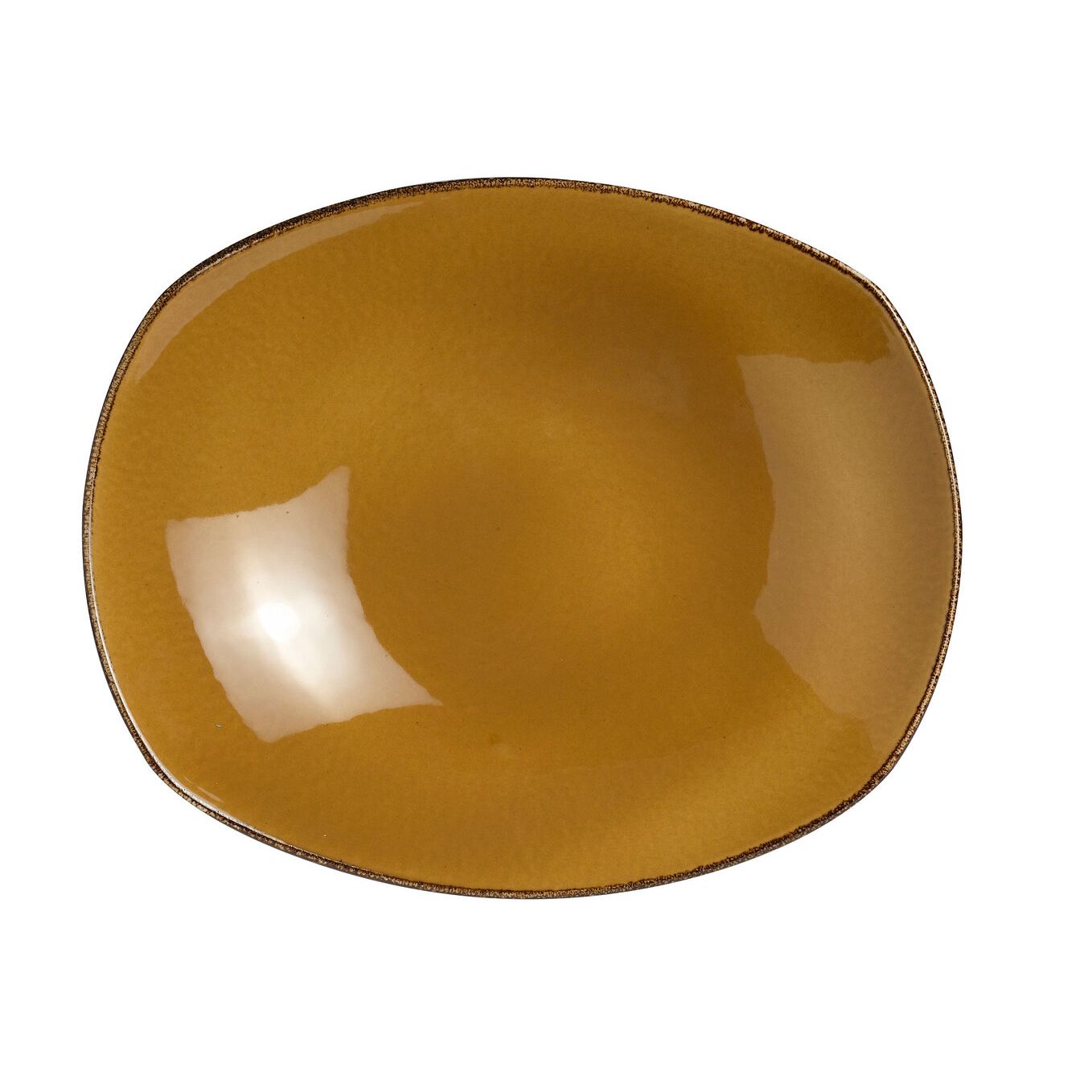 Utopia | Tableware | Terramesa Mustard Zest Platter 20.25cm (8") | Bespoke77