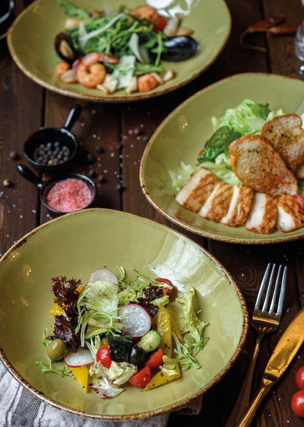 Utopia | Tableware | Terramesa Olive Spice Plate 15.25cm (6") | Bespoke77