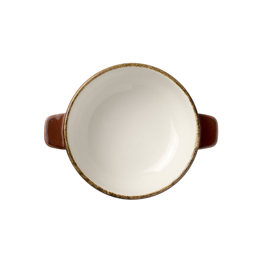 Utopia | Tableware | Terramesa Mocha Casserole Bowl Base 42.5cl (15oz) | Bespoke77