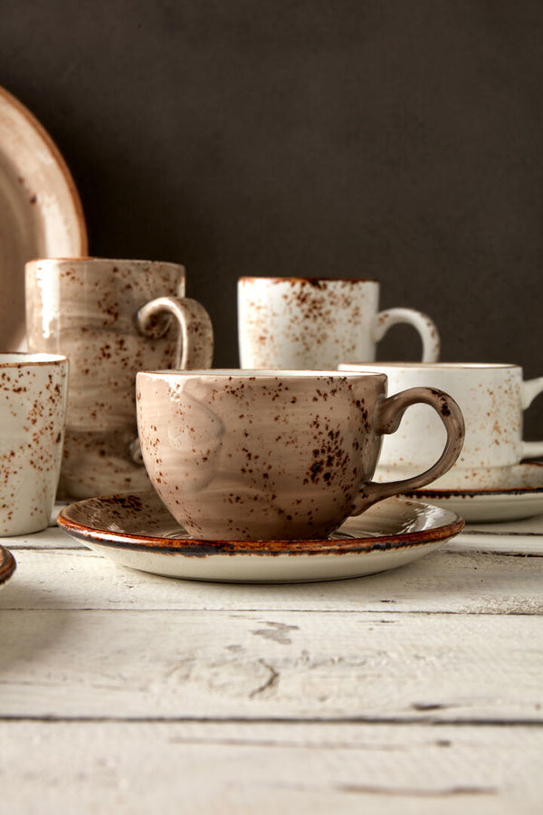 Utopia | Tableware | Craft Porcini Low Cup 8.5cl (3oz) | Bespoke77