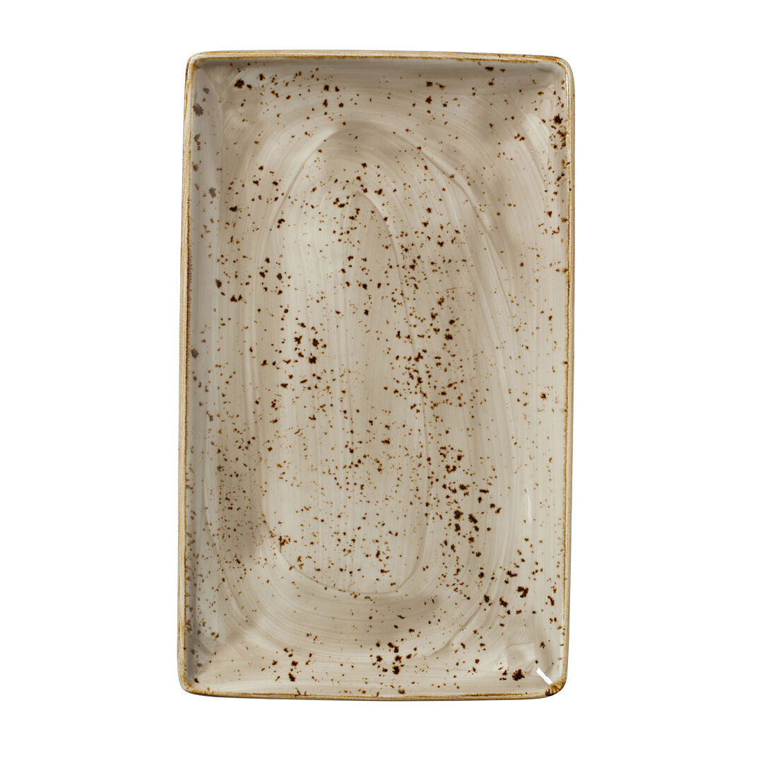 Utopia | Tableware | Craft Porcini Rectangle One 27 x 16.75cm (10 5/8 x 6 5/8") | Bespoke77