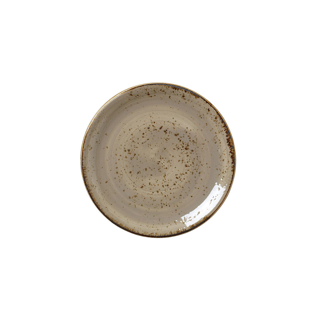 Utopia | Tableware | Craft Porcini Coupe Plate 15.25cm (6") | Bespoke77
