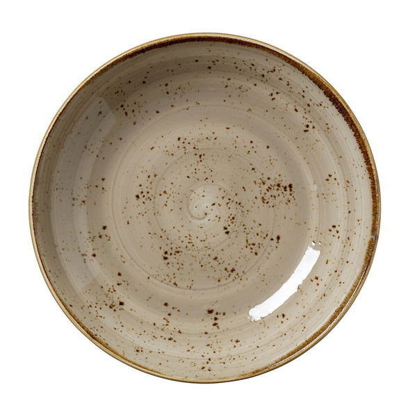 Utopia | Tableware | Craft Porcini Coupe Bowl 25.5cm 120.25cl (10" 42 2/7oz) | Bespoke77