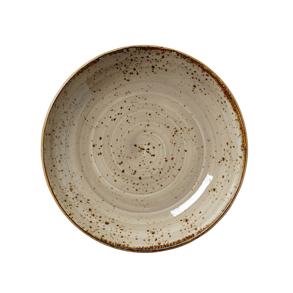 Utopia | Tableware | Craft Porcini Coupe Bowl 21.6cm 83.5cl (8 1/2" 29 2/5oz) | Bespoke77