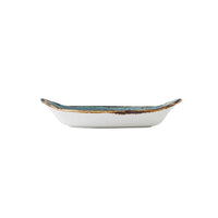 Utopia | Tableware | Craft Blue Oval No1 Eared Dish 20 x 11cm (7 7/8 x 4 3/8") | Bespoke77
