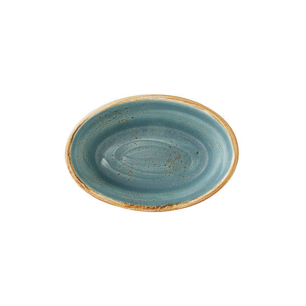 Utopia | Tableware | Craft Blue Oval Baker 16cm 37cl (6 1/4" 13oz) | Bespoke77