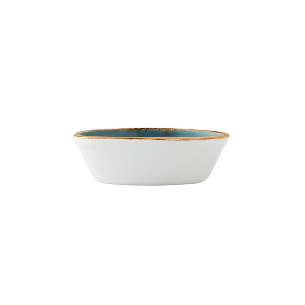 Utopia | Tableware | Craft Blue Oval Baker 16cm 37cl (6 1/4" 13oz) | Bespoke77