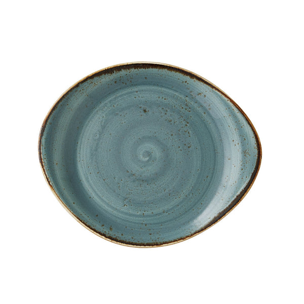Utopia | Tableware | Craft Blue Freestyle Plate 25.5cm (10") | Bespoke77