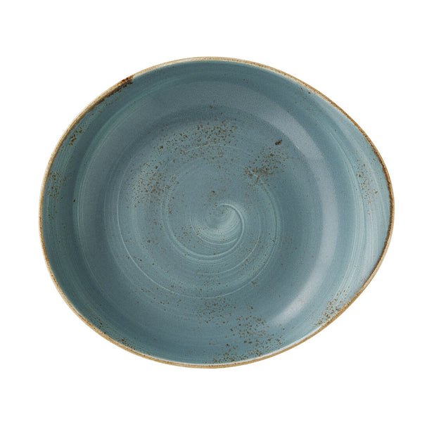 Utopia | Tableware | Craft Blue Freestyle Bowl 28cm 87.25cl (11" 30 2/3oz) | Bespoke77