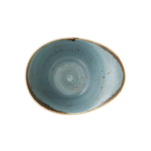 Utopia | Tableware | Craft Blue Freestyle Bowl 17.8cm 43.5cl (7" 15 1/3oz) | Bespoke77