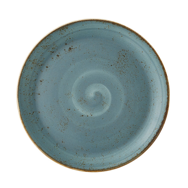 Utopia | Tableware | Craft Blue Coupe Plate 28cm (11") | Bespoke77