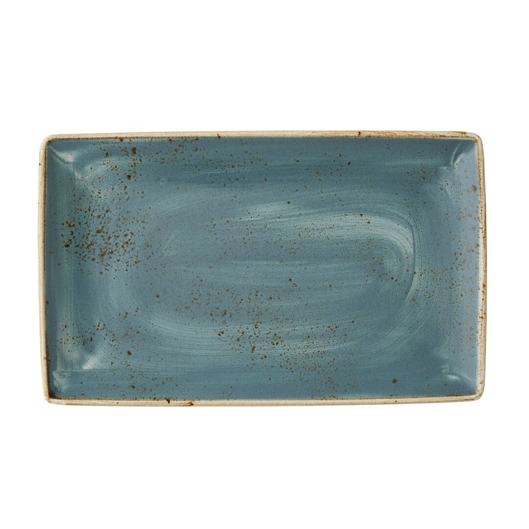 Utopia | Tableware | Craft Blue Rectangle One 27 x 16.75cm (10 5/8 x 6 5/8") | Bespoke77