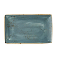 Utopia | Tableware | Craft Blue Rectangle One 27 x 16.75cm (10 5/8 x 6 5/8") | Bespoke77