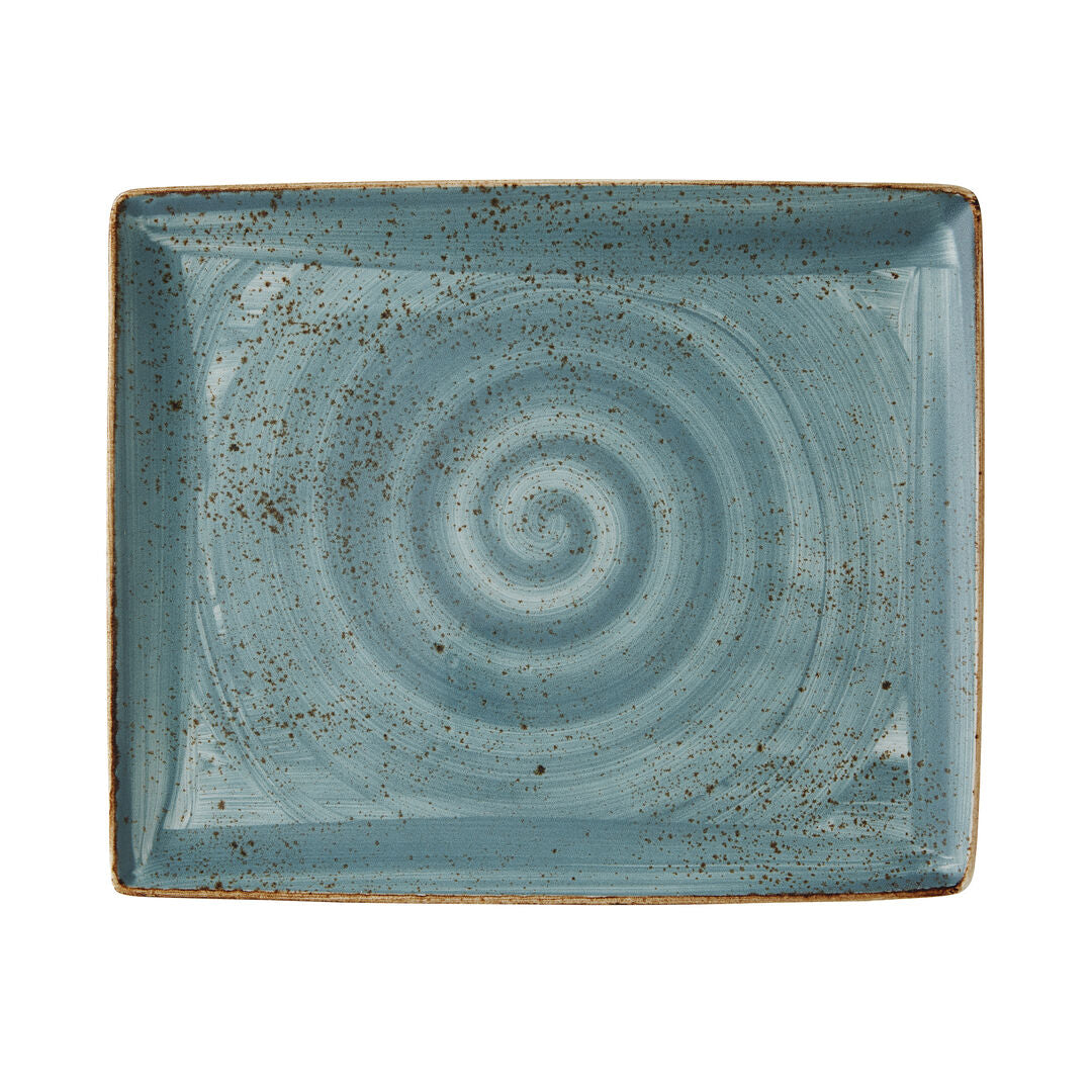 Utopia | Tableware | Craft Blue Rectangle Two 33 x 27cm (13 x 10 5/8") | Bespoke77