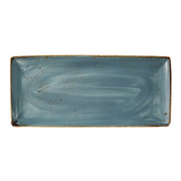 Utopia | Tableware | Craft Blue Rectangle Four 37 x 16.5cm (14 5/8 x 6 1/2") | Bespoke77