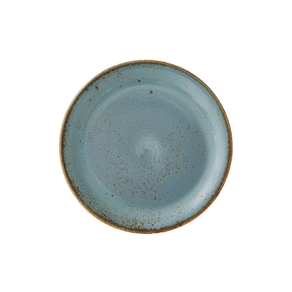 Utopia | Tableware | Craft Blue Coupe Plate 20.25cm (8") | Bespoke77