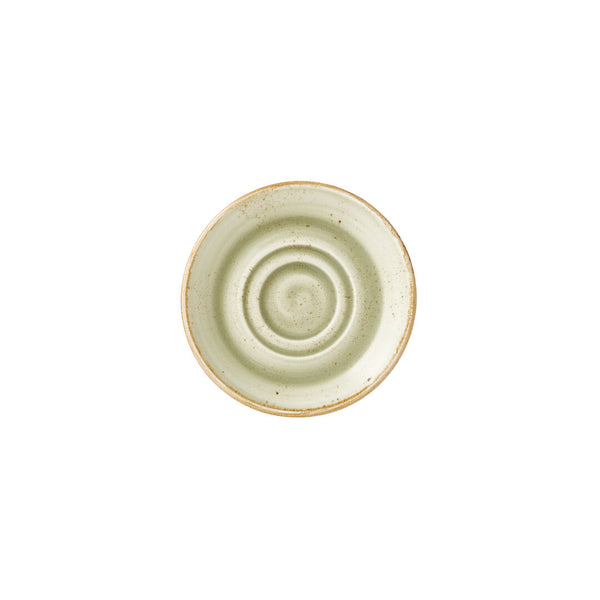 Utopia | Tableware | Craft Green D/W Saucer 14.5cm (5 3/4") | Bespoke77