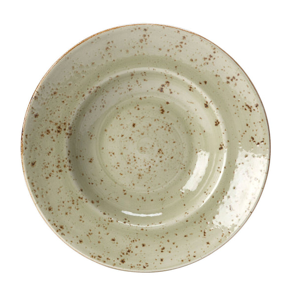 Utopia | Tableware | Craft Green Nouveau Bowl 27cm 118cl (10 5/8" 41 1/2oz) | Bespoke77