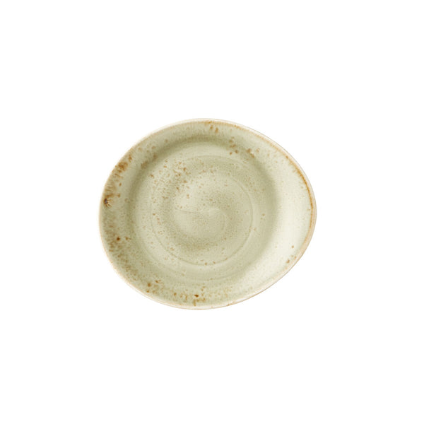 Utopia | Tableware | Craft Green Freestyle Plate 15.25cm (6") | Bespoke77