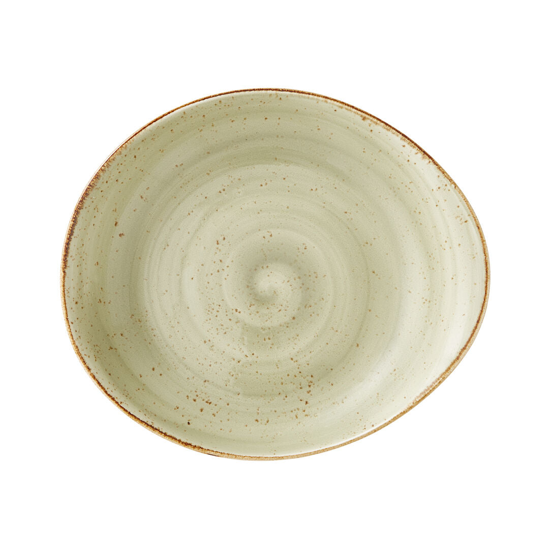 Utopia | Tableware | Craft Green Freestyle Bowl 28cm 87.25cl (11" 30 2/3oz) | Bespoke77